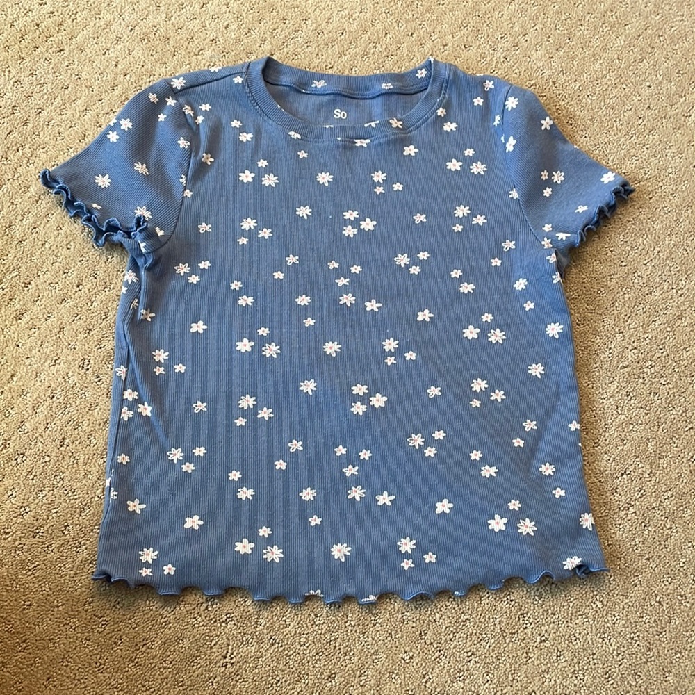 Girls flower top
